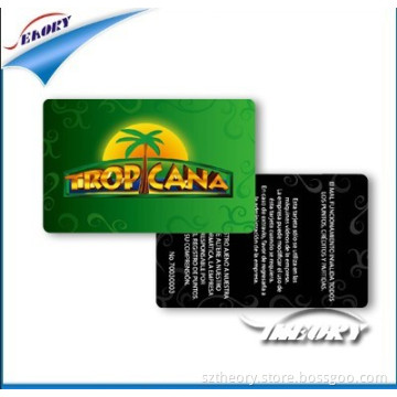 Plastic Preprinted Membership ID Card